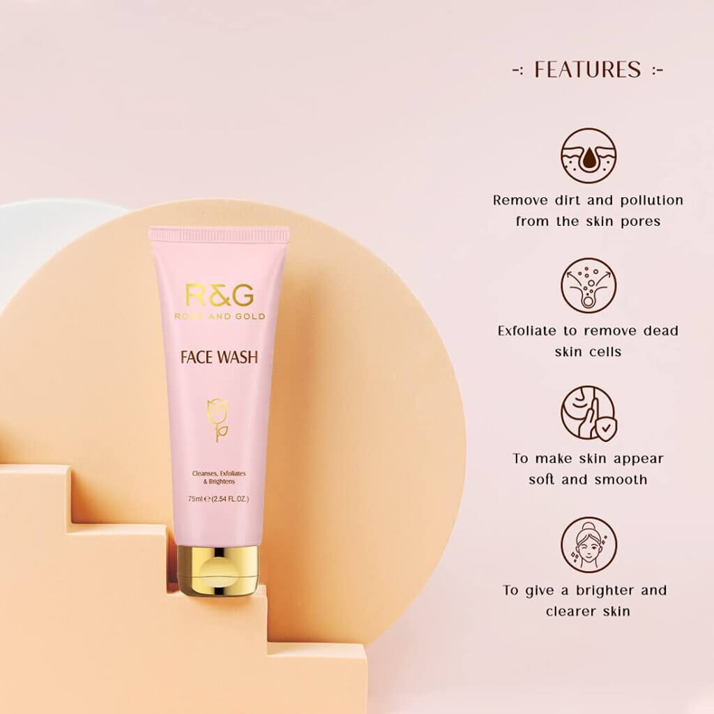 Rose and Gold Facewash