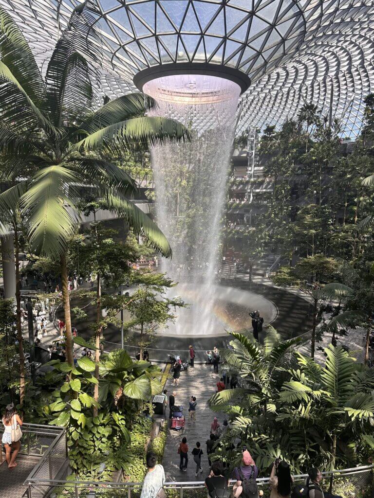 Jewel Changi Airport
Rainforest in Changi Airport
Best places to Visit in Singapore